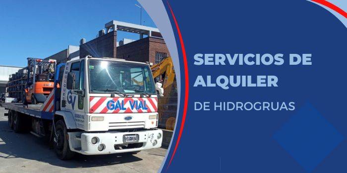 Servicios de alquiler de hidrogruas 