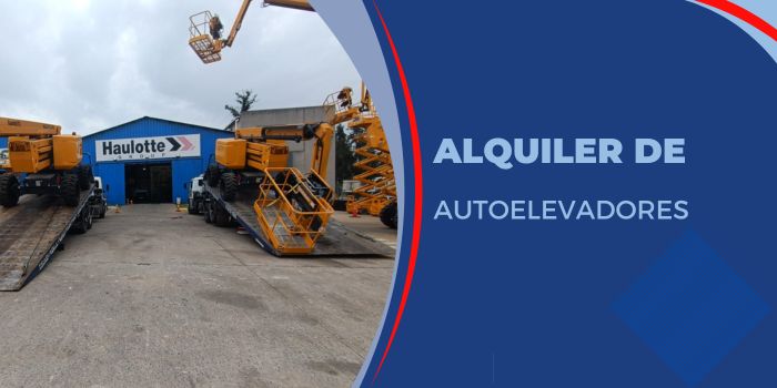 Alquiler de autoelevadores