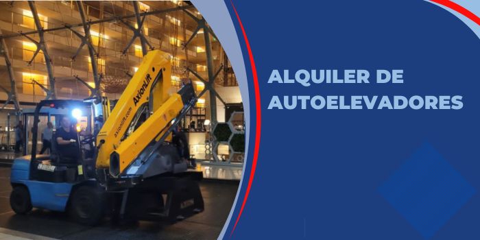 Alquiler de autoelevadores